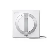 Ecovacs Winbot W2 Pro vindusvaskerrobot festet på et vindu