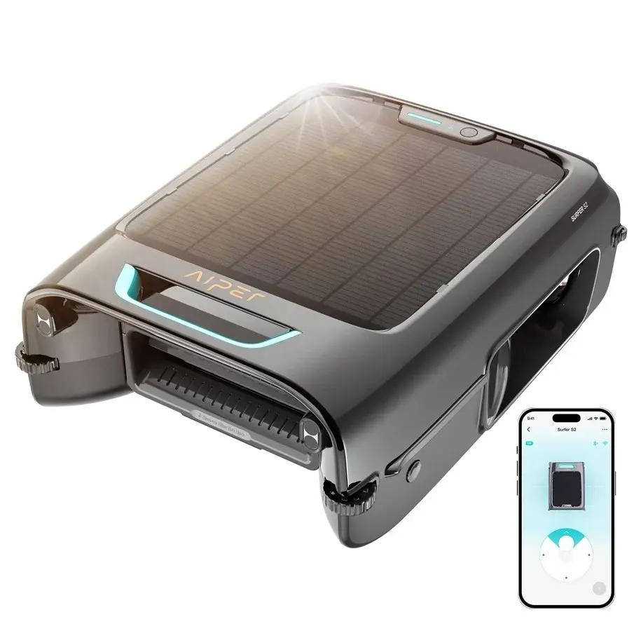 Aiper ECO Surfer S2 trådløs overflateskimmer for basseng